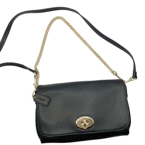Coach Bags Coach Saffiano Leather Turn Lock Convertible Crossbody